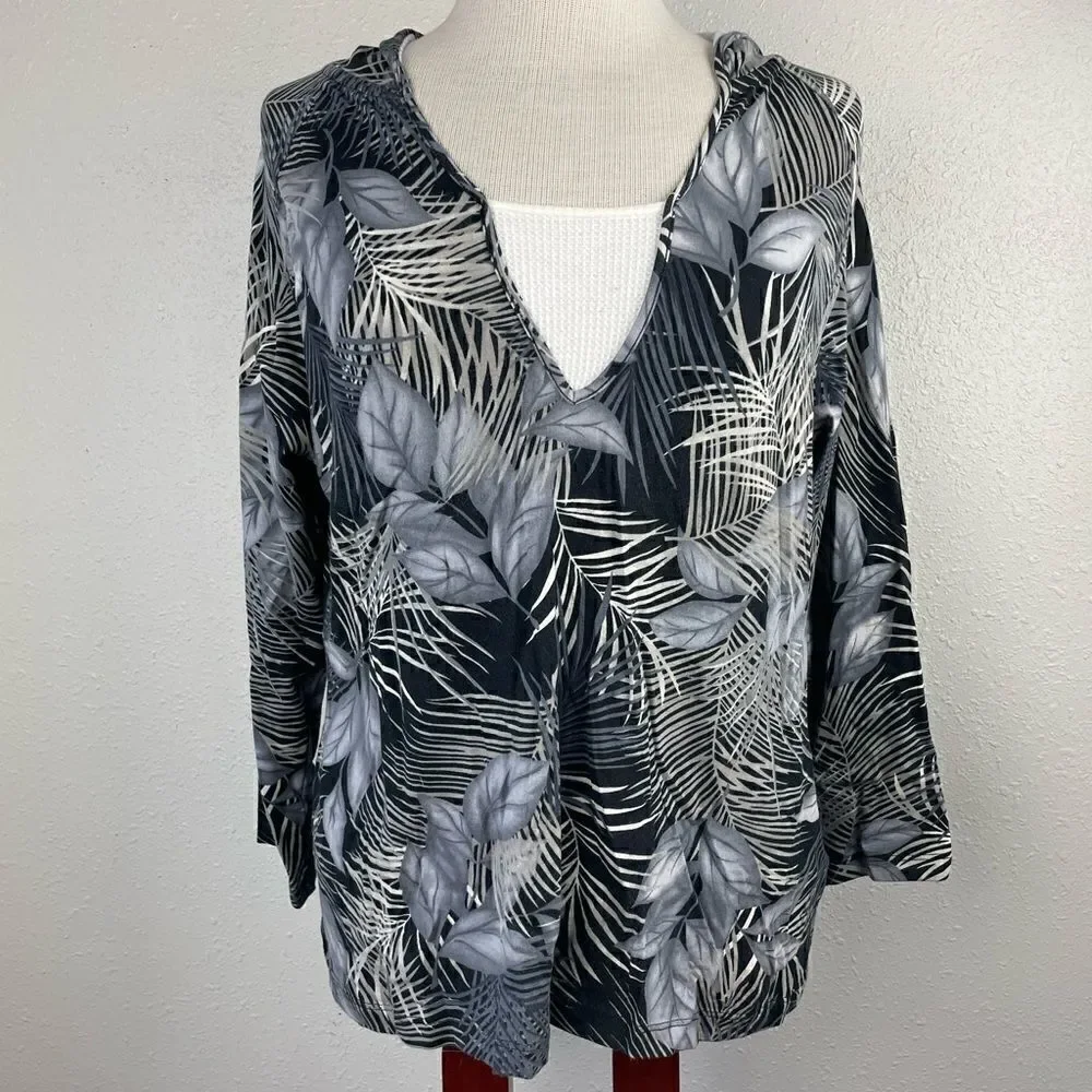 Caribbean Joe Hoodie Size M EUC